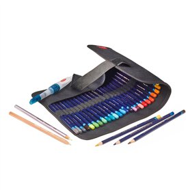 DERWENT Pencil Wrap - Trousse à Crayons Enroulable