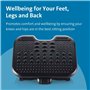 Repose-pied Kensington SOLEMASSAGE Noir (4 Unités)