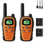 Talkie-Walkies pour Adultes avec Grande portée - Talkie Walkie Enfants PMR VOX Mains Libres 5 km avec Lampe de Poche rétroéclair