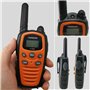 Talkie-Walkies pour Adultes avec Grande portée - Talkie Walkie Enfants PMR VOX Mains Libres 5 km avec Lampe de Poche rétroéclair