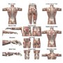 TensCare Superior Large Électrodes pads (2 paquets de 4) 50 x 100 mm