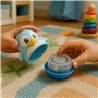TensCare Digi Pingouin Thermomètre de Bain Bébé – Pingouin Flottant avec Écran LCD, LED Température, Silicone sans BPA, Pile Lon