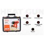 BLACK+DECKER KX2001K-QS Décapeur thermique filaire - 8 accessoires - Livré en coffret 2000W, 230V, 2000W