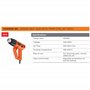 BLACK+DECKER KX2001K-QS Décapeur thermique filaire - 8 accessoires - Livré en coffret 2000W, 230V, 2000W
