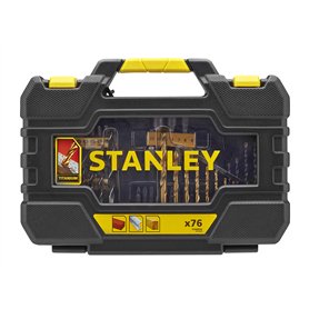 Stanley Sta88544-Xj Lot de 76 embouts pour perçage et vissage