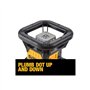 DEWALT - Niveau laser rotatif 18V avec coffret et accessoires - DCE074D1R