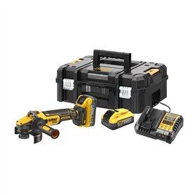 'DEWALT DCG409H2T-QW Meuleuse 18 V 125 mm avec 2 piles 5 ah powerstack