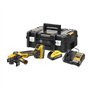 'DEWALT DCG409H2T-QW Meuleuse 18 V 125 mm avec 2 piles 5 ah powerstack