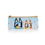 Bluey Ensemble sac à dos 4 pièces avec sac à déjeuner, bouteille d'eau et trousse à crayons, cartable pour garçons avec poche ka