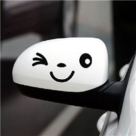 Simplement ST20 Winky œil Image Autocollant Transfert Lot de 2 Stickers
