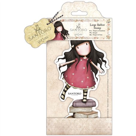 Santoro Gorjuss New Heights Grand Tampon en Caoutchouc