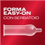Durex Contatto Comfort Preservativi Sottili (0.055 mm) ad Alta Sensibilità, 12 Profilattici