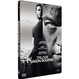 Jason Bourne-Coffret trilogie : La mémoire Mort Vengeance dans la Peau [Pack Collector boîtier SteelBook]
