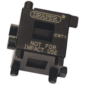 Draper 52334 Cube Repousse-Piston de Frein arrière avec carré d'entraînement 3/8"