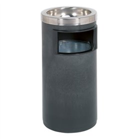 Sealey RCB06 Poubelle urbaine avec cendrier 270 x 270 x 590 mm