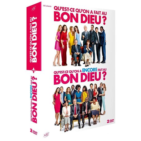 Coffret : Qu'est-ce qu'on a fait au Bon Dieu ? + Qu'est-ce qu'on a encore fait au Bon Dieu ? DVD