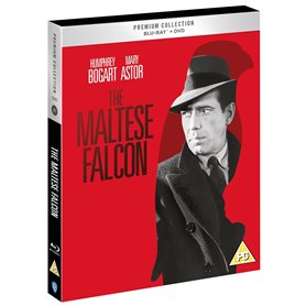 The Maltese Falcon Slipcased Edition Blu Ray / DVD / Digital Download / Art Cards / Region Free Blu Ray