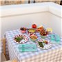 Talking Tables assiette en émail Bon Appetit fait main design olives 20cm durable légère idéale pour repas en extérieur pique-ni