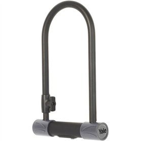 Antivol U de Sécurité - YALE - YUL2/13/230/1 - Certifié Sold Secure Silver - Pour Vélo