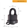 Cadenas étanche YALE - 51 mm - 3 clés - 24314000