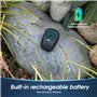 August MS550 Enceinte Portable Bluetooth 5.3 à Clip avec Aimant et Microphone - Autonomie 30H, IP56 Étanche, Appels Mains Libres