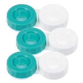 Boitiers Pour Lentilles De Contact 3Pcs | Estampille Ce & Approuvé FDA | Boitier De Stockage Pour Les Voyages | Boîte De Conserv