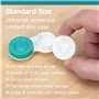 Boitiers Pour Lentilles De Contact 3Pcs | Estampille Ce & Approuvé FDA | Boitier De Stockage Pour Les Voyages | Boîte De Conserv