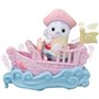 Mini-figurines - SYLVANIAN FAMILIES - Le petit train de la mer - Des 3 ans