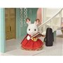 Sylvanian Families - 6009 - La fille lapin chocolat violoniste