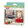 Sylvanian Families - 6009 - La fille lapin chocolat violoniste