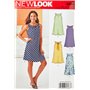 Simplicity Creative Patterns New Look Robe trapèze pour femme