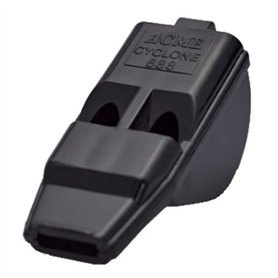 ACME Cyclone 888 Sifflet de Football pour Arbitre Noir