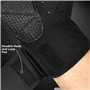 RDX Gants de Musculation halterophilie D'entraînement avec 3 Plaques de Poignet, Sangle de 15 Pouces de Long Antidérapant Paume 