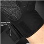 RDX Gants de Musculation halterophilie D'entraînement avec 3 Plaques de Poignet, Sangle de 15 Pouces de Long Antidérapant Paume 