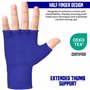 RDX Bandes Boxe sous Gants, Élastiqué Protege Main Sparring Arts Martiaux Protecteur de Poing, Boxing Inner Gloves Hand Wraps, G