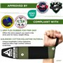 RDX Sangle Musculation Poignet Bandes | Approuvé par IPL et USPA | Gym Straps pour Haltérophilie, Gymnastique, Culturisme | Wris