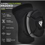 RDX Genouillères pour Le MMA, Kickboxing, Antidérapant Réglable Genou pour Entraînement Muay Thai, Protection de Soutien Rembour