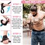 RDX Figure 8 Sangle, Sangle Musculation Gym Levage Support de Poignet Bandage Fitness Lifting Straps Entraînement Bodybuilding H
