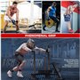 RDX Gants de Fitness Musculation d'haltérophilie D'entraînement, Antidérapant Rembourré Paume Protection Weightlifting Gloves, C