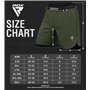 RDX MMA Short pour d'Entraînement et Kick Boxe - Parfait Grappling, Sparring, Arts Martiaux, Cage Fight - Shorts pour BJJ, Muay 