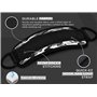 RDX Sangle Cheville Musculation Anneau D'Haltérophilie Machine Fixation Ankle Straps, Poignet Wraps Fitness Entraînement, Exerci