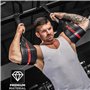 RDX Fitness AB Straps, Sangles Abdominaux Exercice de gymnastique à la maison Six Pack, Double sangle D Anneau en ABS Abdominale