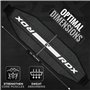 RDX Fitness AB Straps, Sangles Abdominaux Exercice de gymnastique à la maison Six Pack, Double sangle D Anneau en ABS Abdominale