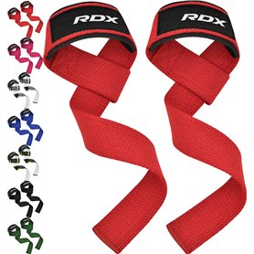 RDX Sangle Musculation Gym Levage Support de Poignet Bandage Fitness Lifting Straps Entraînement Bodybuilding Haltérophilie Flex