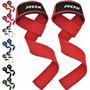 RDX Sangle Musculation Gym Levage Support de Poignet Bandage Fitness Lifting Straps Entraînement Bodybuilding Haltérophilie Flex