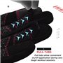 RDX Gants De Musculation Gant Fitness Gymnastique Sport Anti-Dérapant, Protection Paume Adhérence Entrainement Halterophilie Rem
