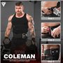 RDX Ceinture de Musculation AUTOMATIQUE FERMER À CLÉ, 4” Réglable Support Dos Lombaire, Powerlifting D'haltérophilie Bodybuildin