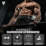 RDX Ceinture de Musculation AUTOMATIQUE FERMER À CLÉ, 4” Réglable Support Dos Lombaire, Powerlifting D'haltérophilie Bodybuildin
