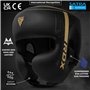Maya Hide Cuir Kara Head Protection pour Art Martiaux