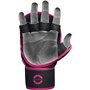 RDX MMA Gants d'entraînement,Maya Hide Cuir,Kara Mitaines Boxe Grappling Sparring,Ouvert Paume,Protection Poignet Main,Arts Mart